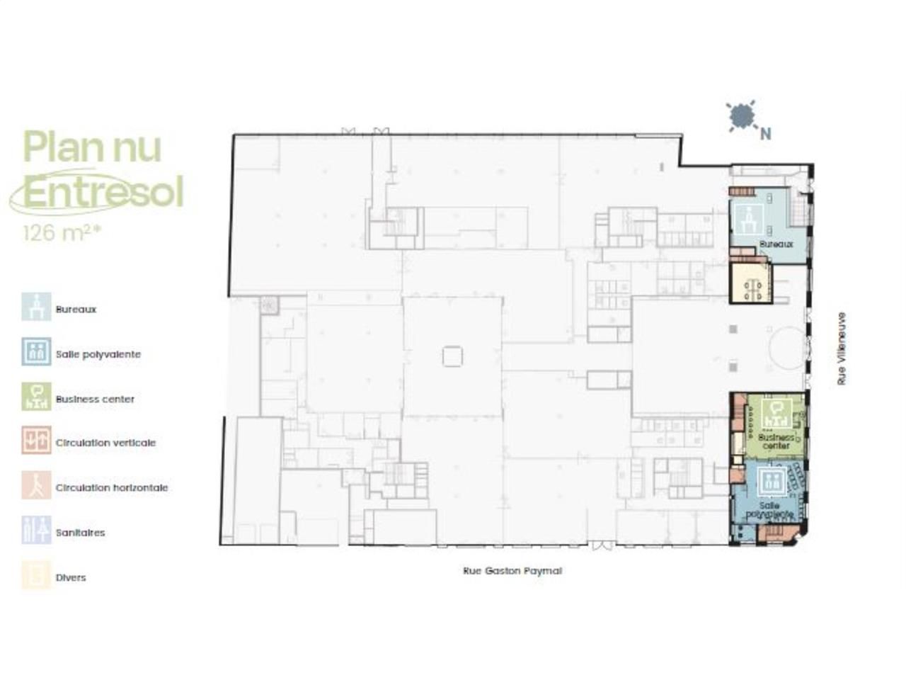 Bureaux à louer en plein coeur de Clichy (92110) 