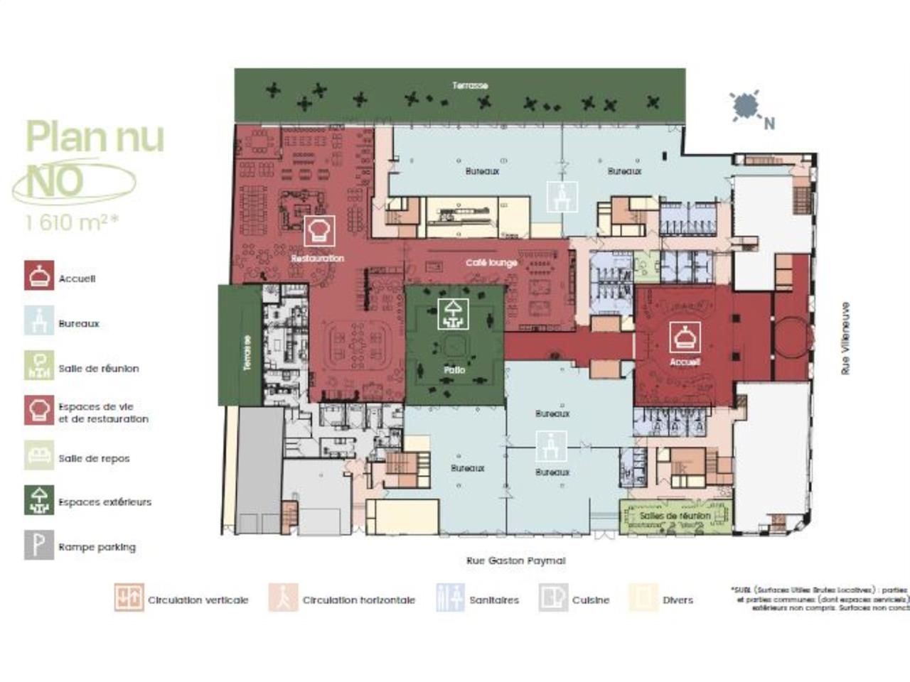Bureaux à louer en plein coeur de Clichy (92110) 