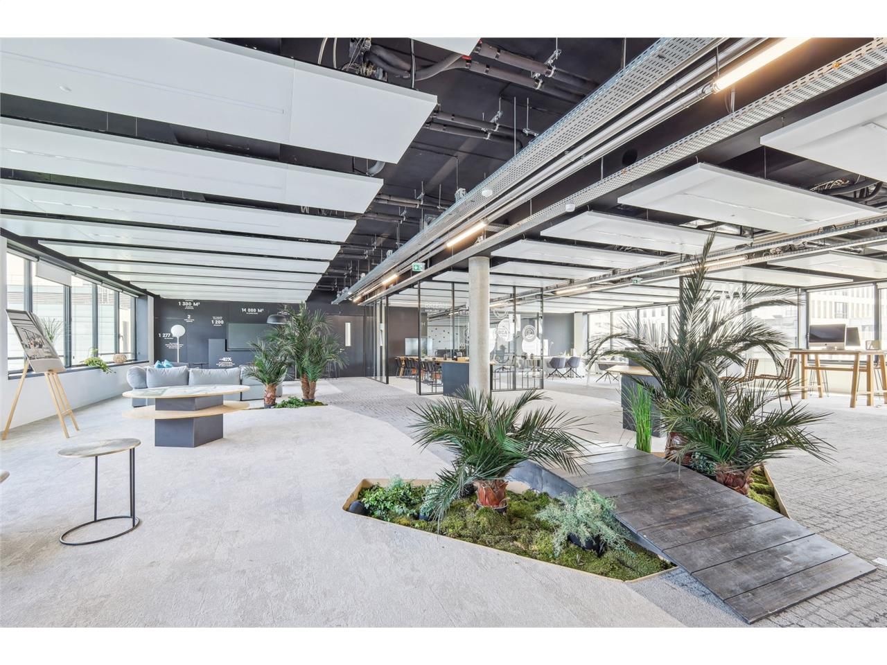 HIGH LINE, un immeuble serviciel avec rooftop liv