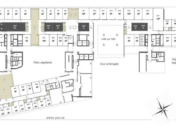 Location bureaux 982 m² non divisibles
