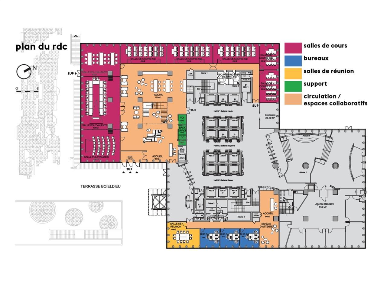 En plein coeur de la Défense, Cushman et Wakefiel