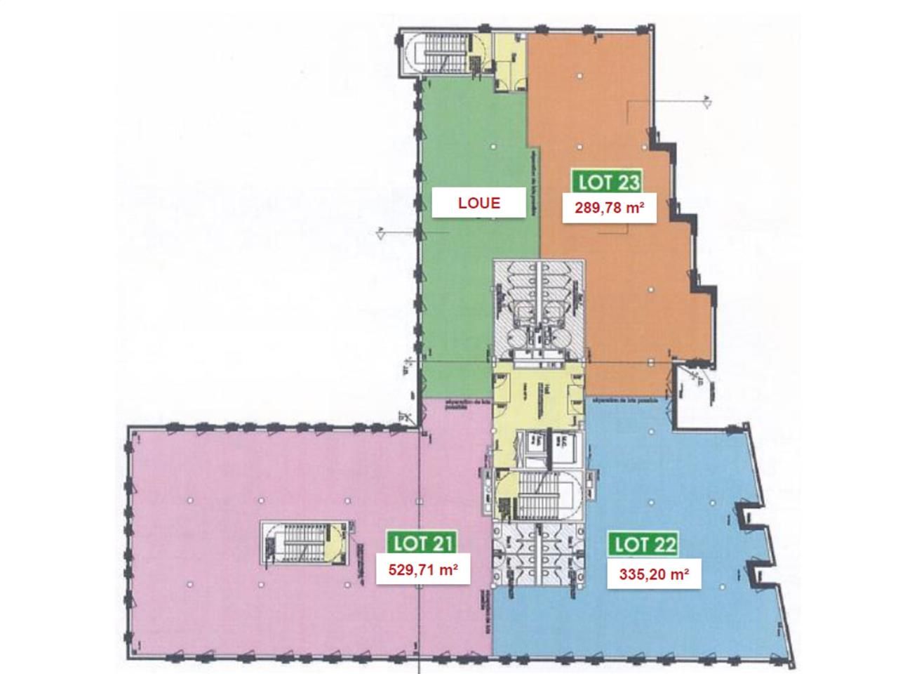 L'immeuble de bureaux "L'Echo", idéalement situé 