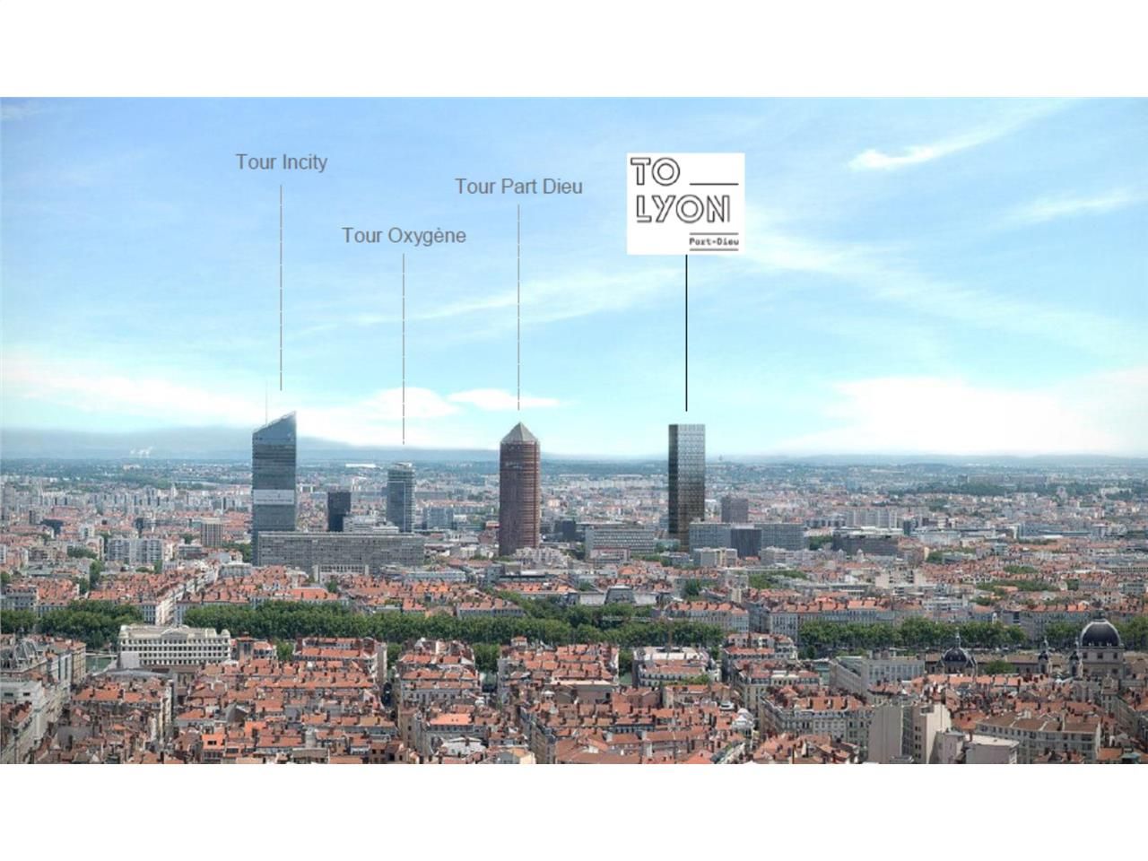 To-Lyon, nouvel immeuble emblématique de la skyli