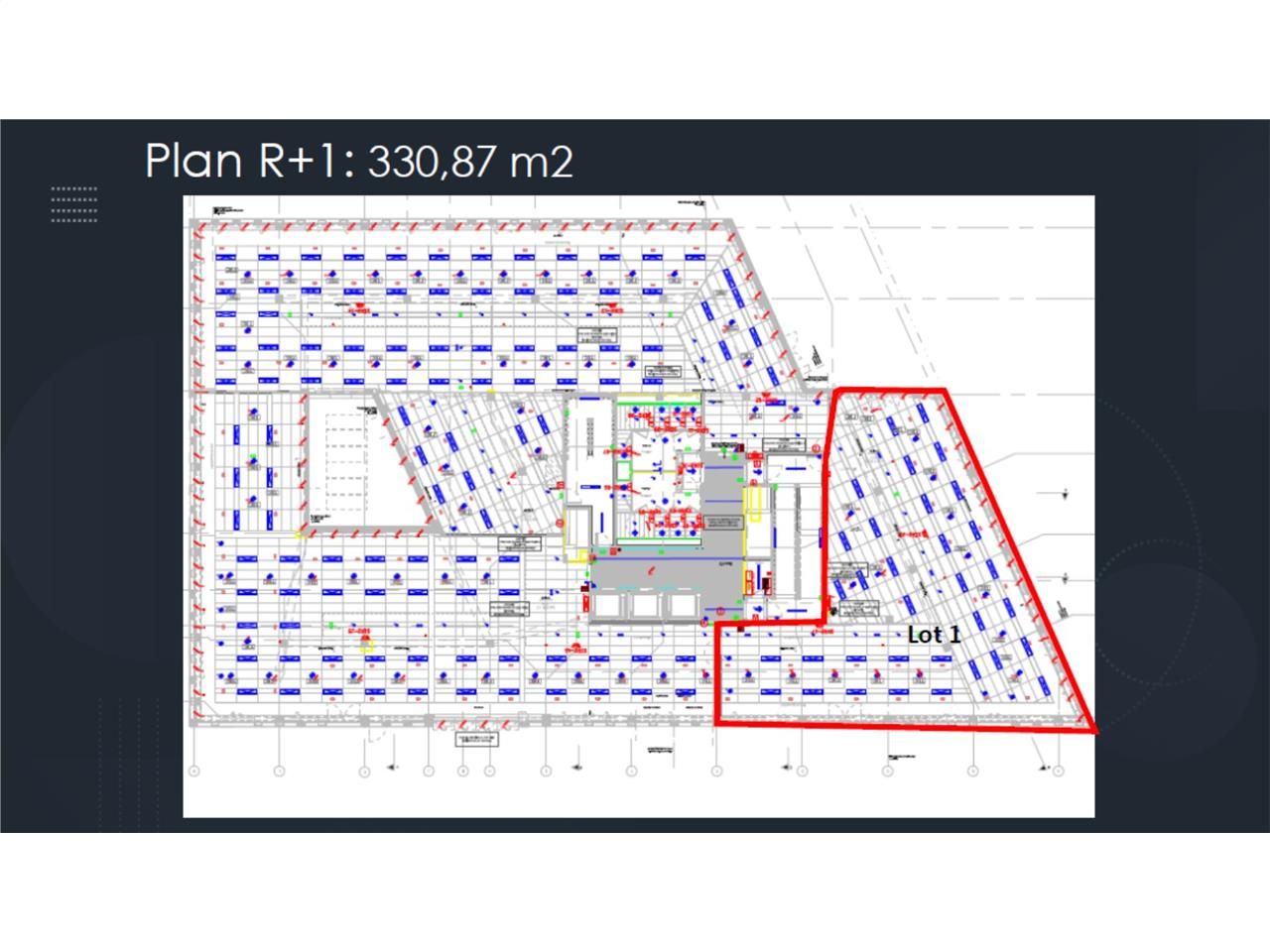 Bureaux à louer - Carré de Soie - Vaulx-en-Velin 