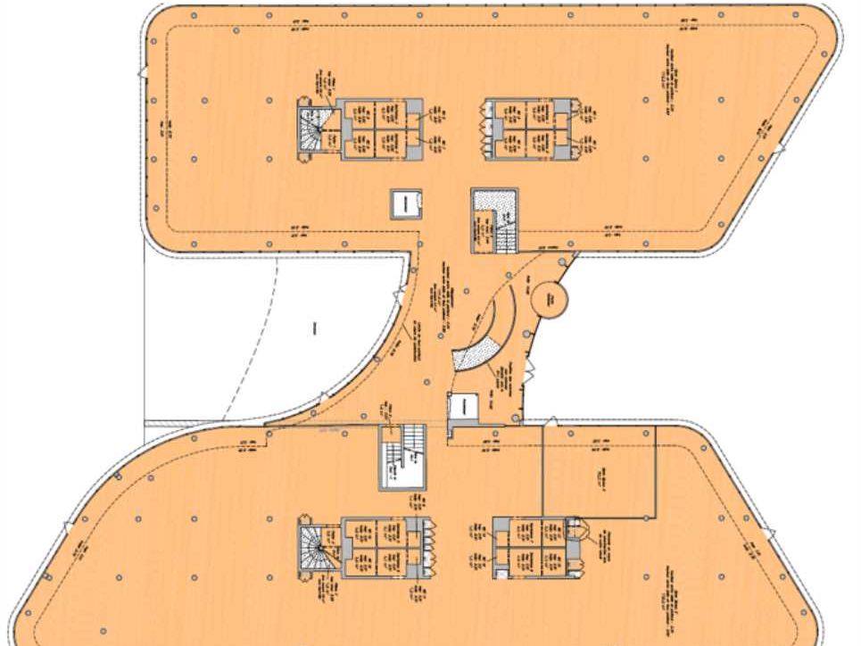 Location bureaux 2211 m² divisibles à partir de 404 m²