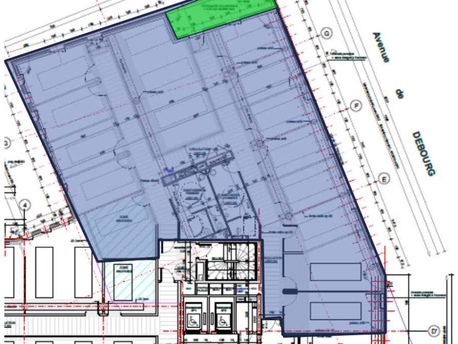 Location bureaux 1698 m² divisibles à partir de 345 m²