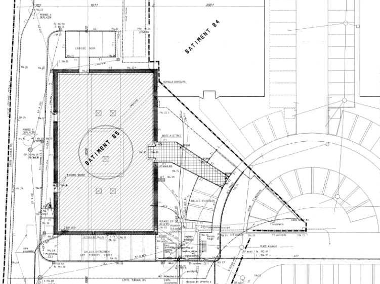 Location bureaux 376 m² non divisibles