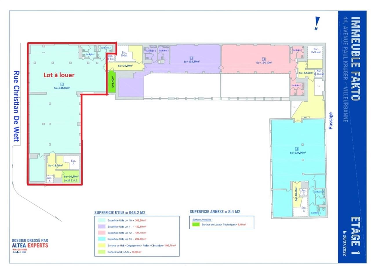 Cushman & Wakefield vous propose plusieurs lots d