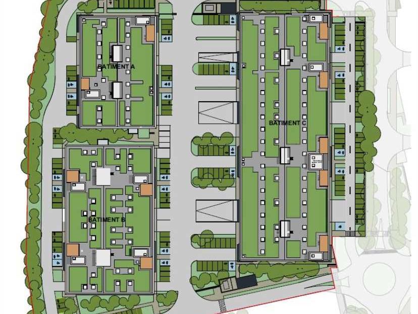 Location entrepots 620 m² non divisibles
