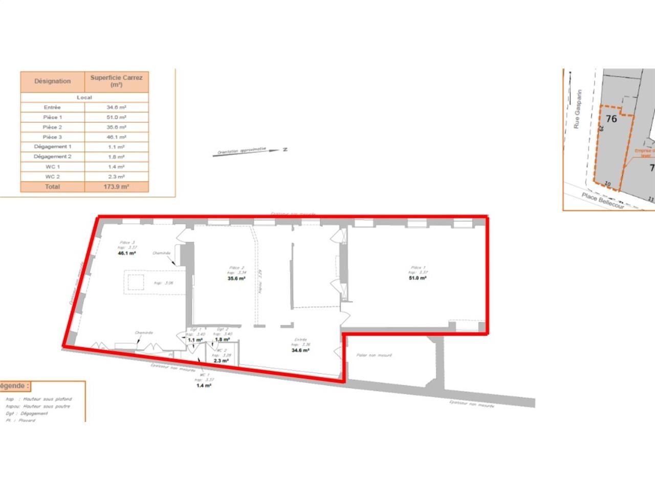 Idéalement situés au coeur de la Presqu'île lyonn