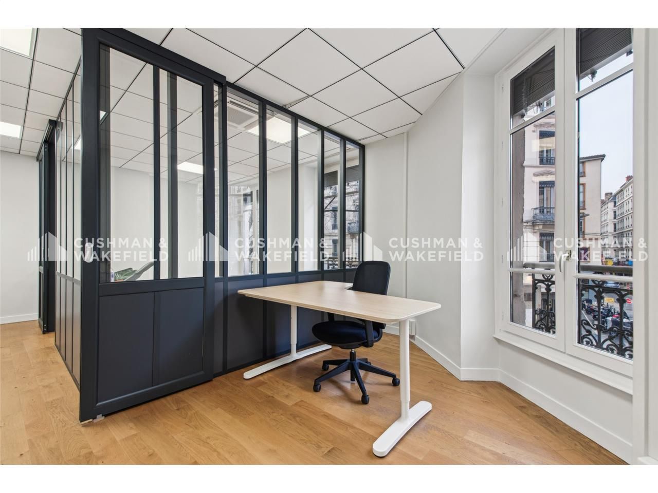 Cushman & Wakefield vous propose ces bureaux situ