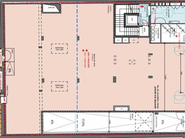 Location bureaux 1764 m² divisibles à partir de 150 m²