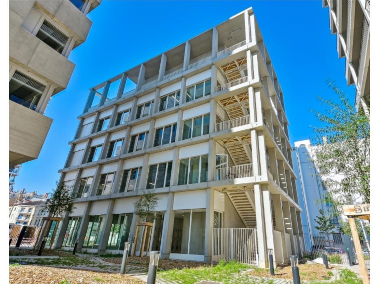 Dans le secteur très recherché de Lyon Confluence