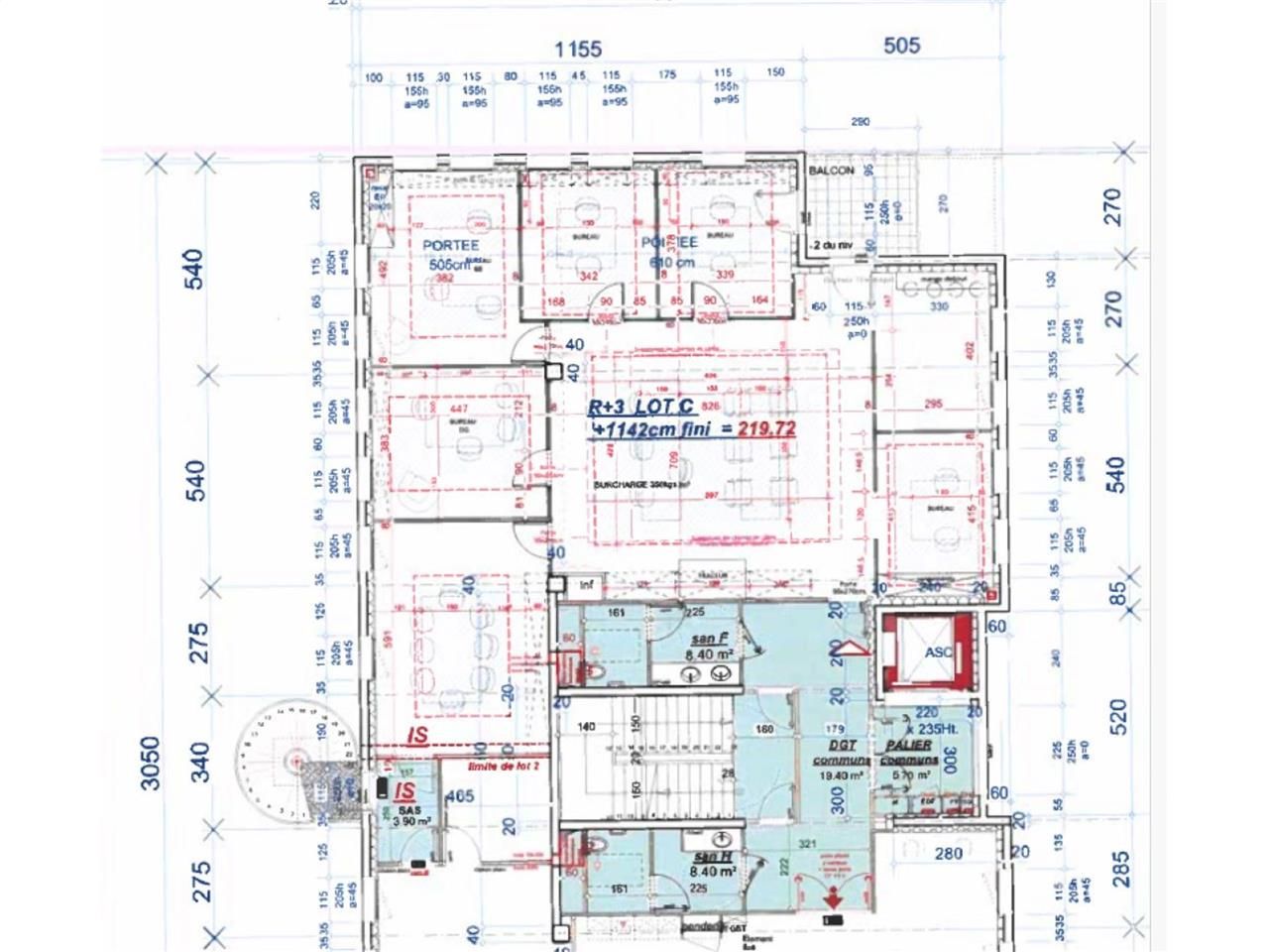 À louer, dans un environnement tertiaire dynamiqu