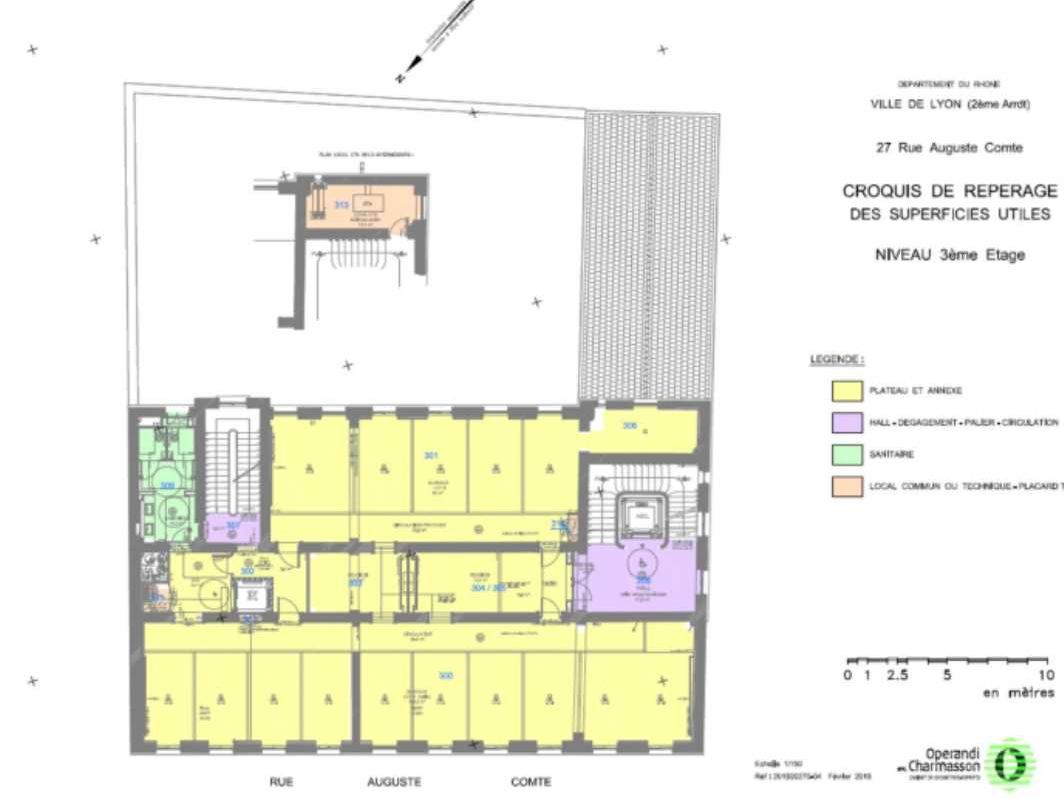 Location bureaux 611 m² non divisibles