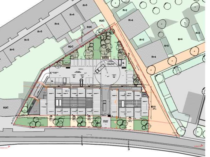 Location entrepots 729 m² non divisibles