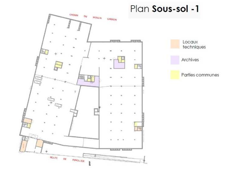 Vente bureaux 1954 m² divisibles à partir de 402 m²