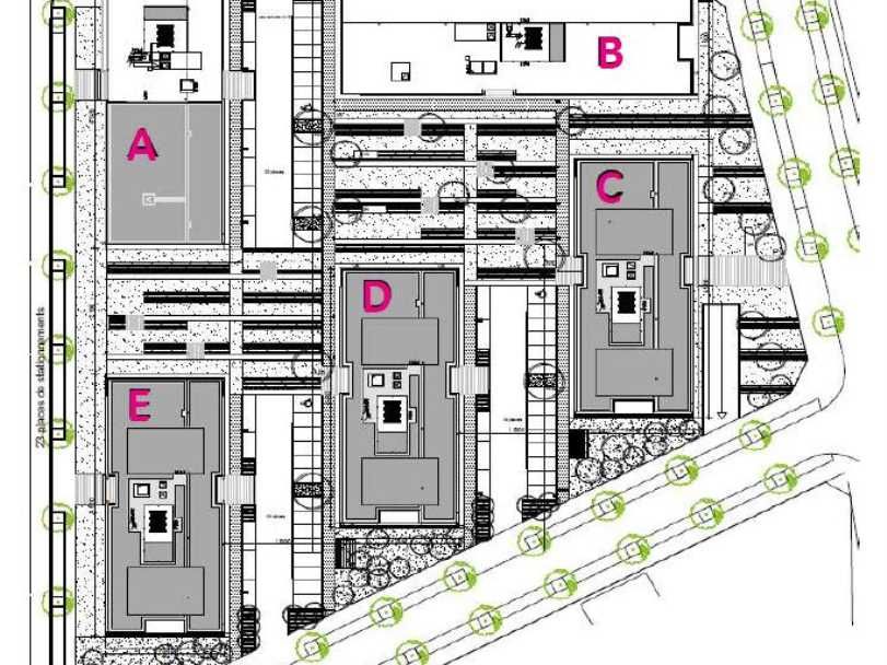 Vente bureaux 3646 m² divisibles à partir de 117 m²