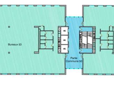 Location bureaux 1028 m² divisibles à partir de 186 m²