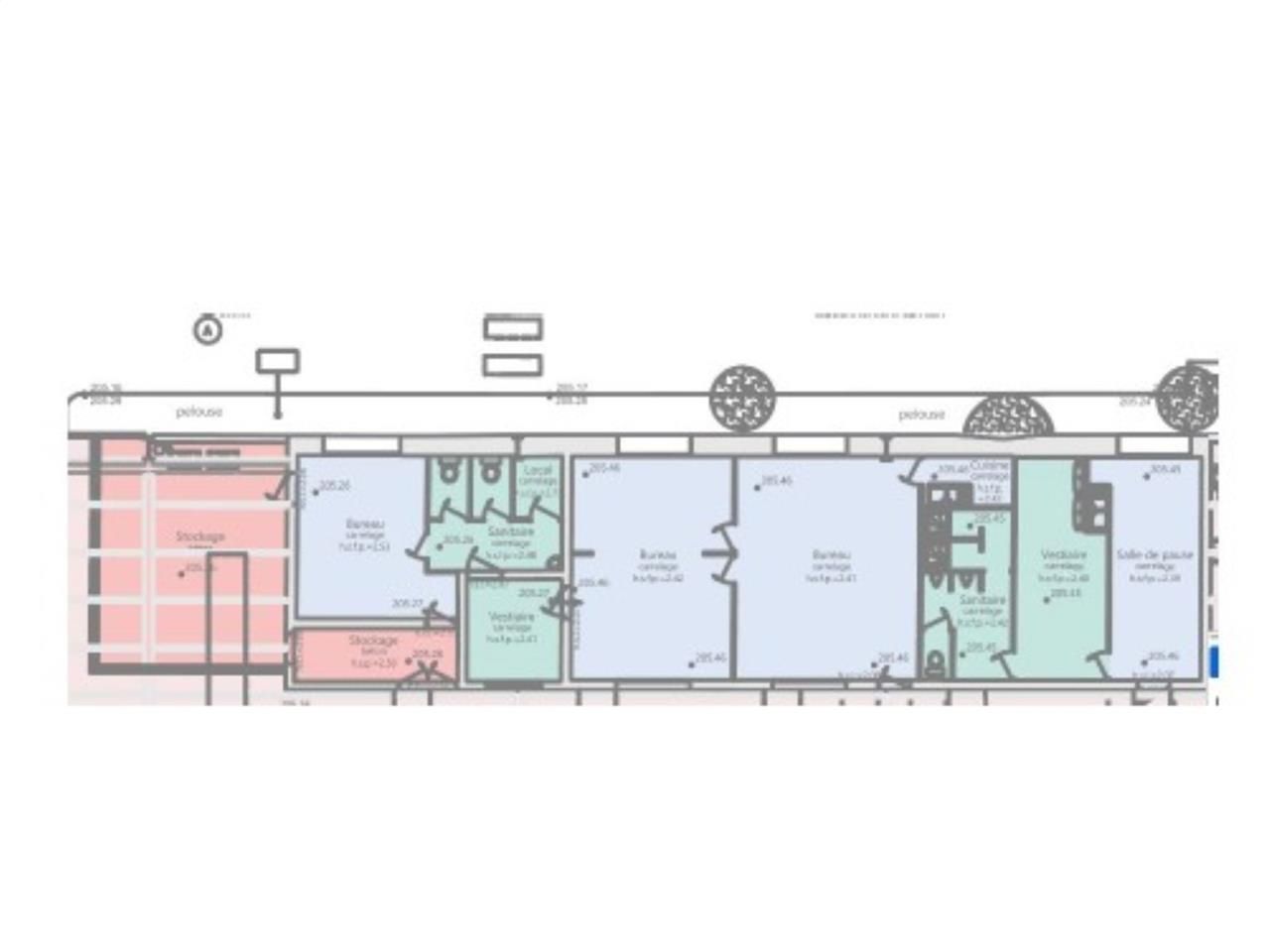 À louer au coeur de la ZI DE MEYZIEU (69330), un 