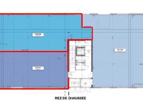Location entrepots 418 m² non divisibles