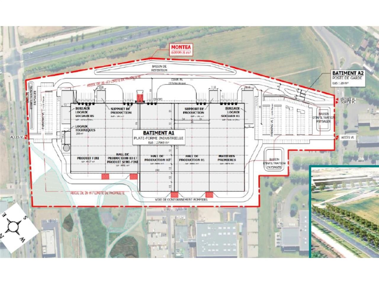 CUSHMAN ET WAKEFIELD vous propose un local indust