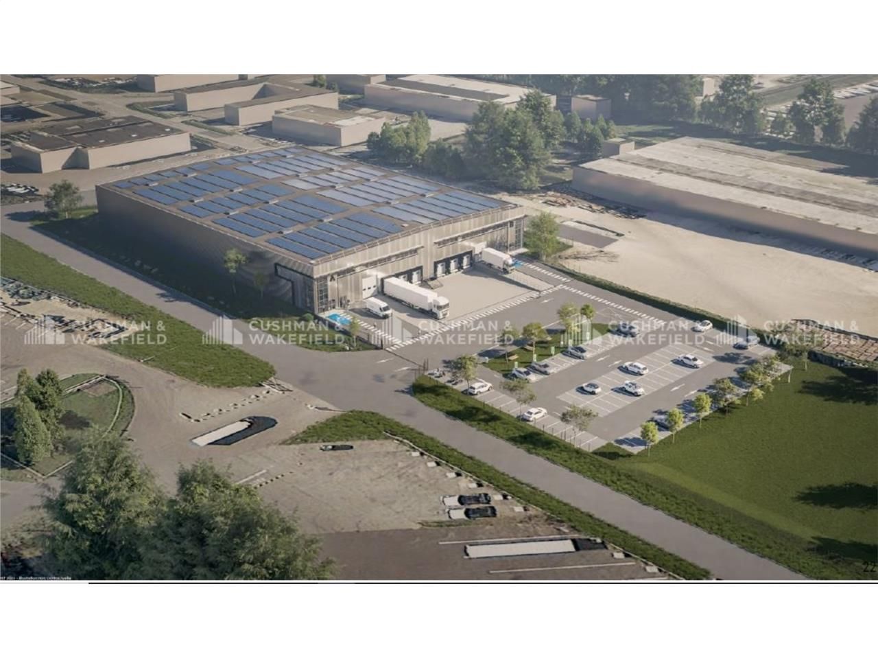 A construire - Entrepôt disponible à la vente - B