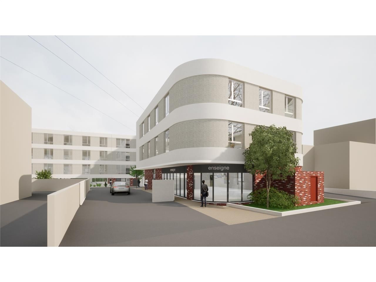 Rare à la vente ! L'ELLIPSE - Immeuble neuf de b