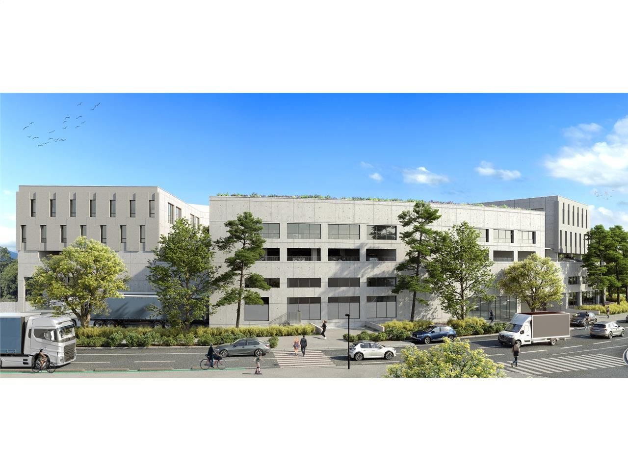 A vendre - Bureaux neufs 2ème étage - Au pied des