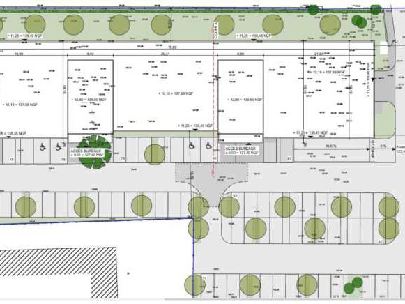 Vente bureaux 1959 m² divisibles à partir de 185 m²