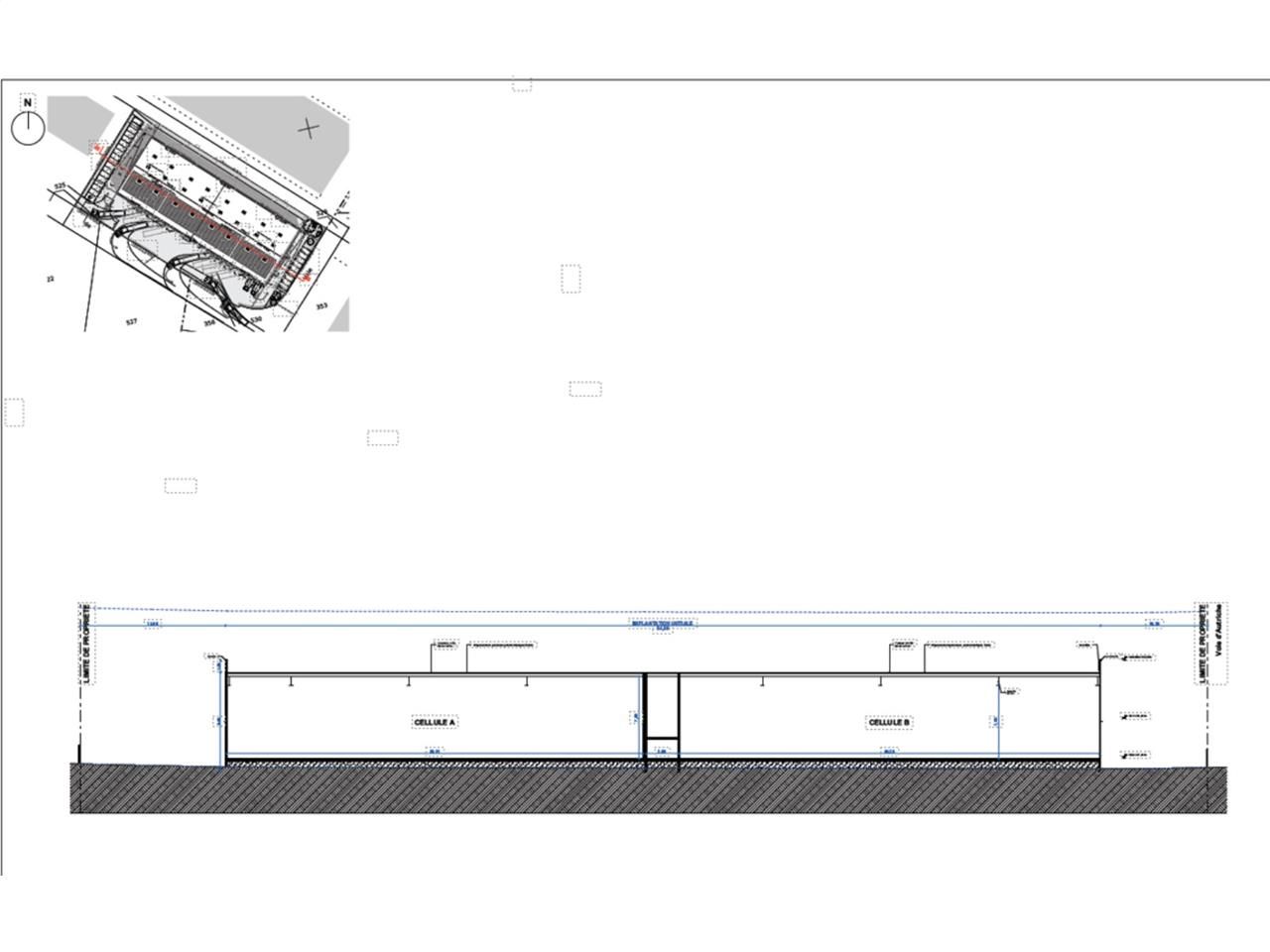 À VENDRE - ENTREPÔTS NEUFS À CONSTRUIRE - VITROLL