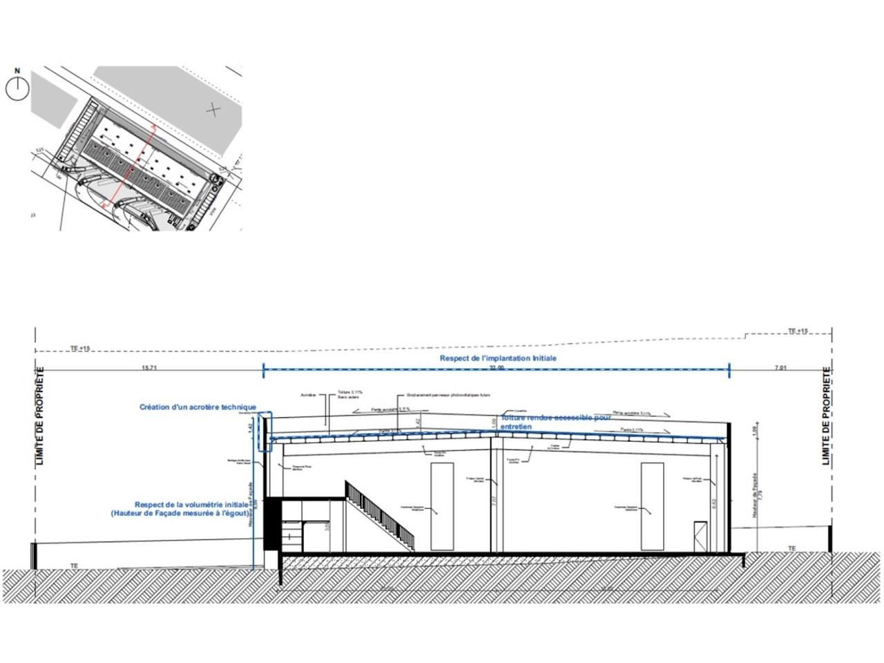 À VENDRE - ENTREPÔTS NEUFS À CONSTRUIRE - VITROLL