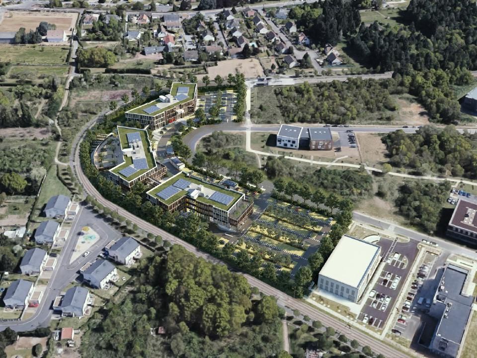 461.6 m² pour ce bureaux en location à Olivet