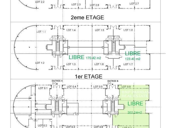 Location Bureaux 496.22 m² non divisibles 57070 Metz