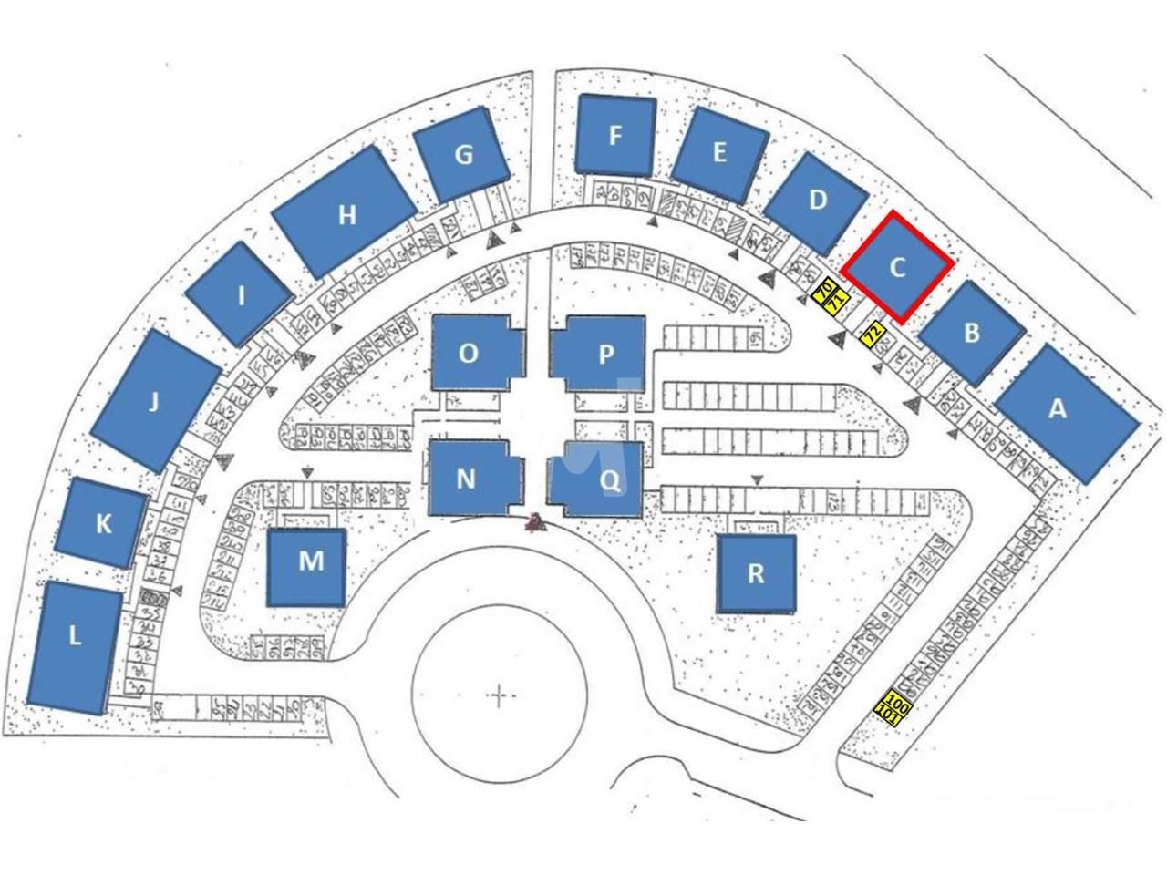 Location bureaux 150 m² non divisibles