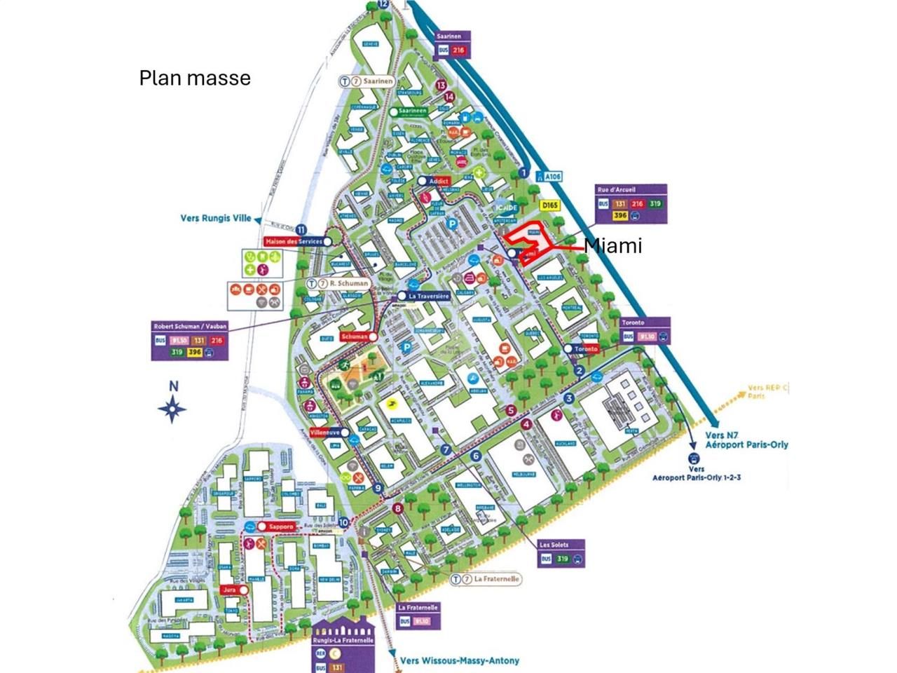 Location bureaux 3429 m² divisibles à partir de 628 m²