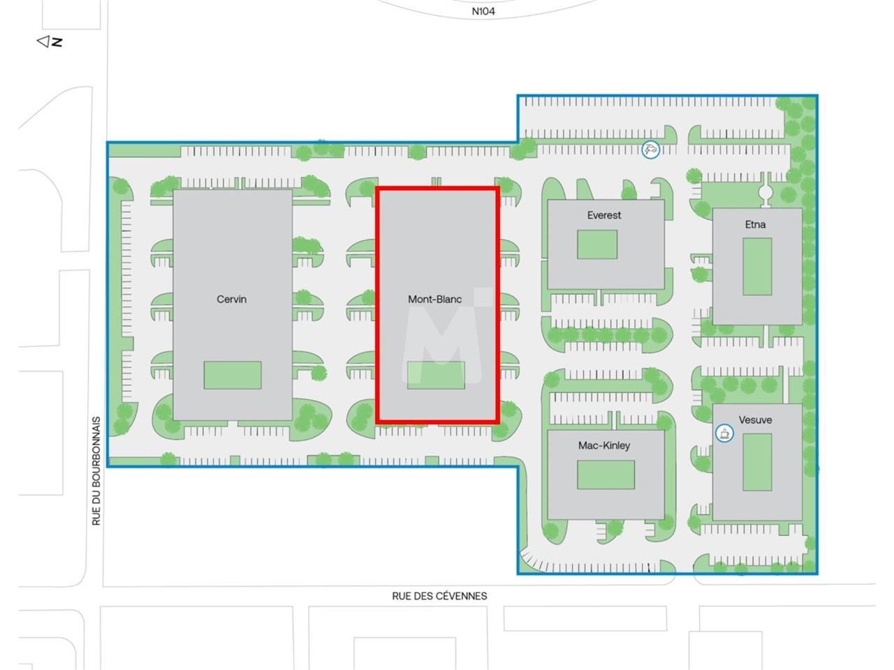 Location bureaux 276 m² divisibles à partir de 80 m²