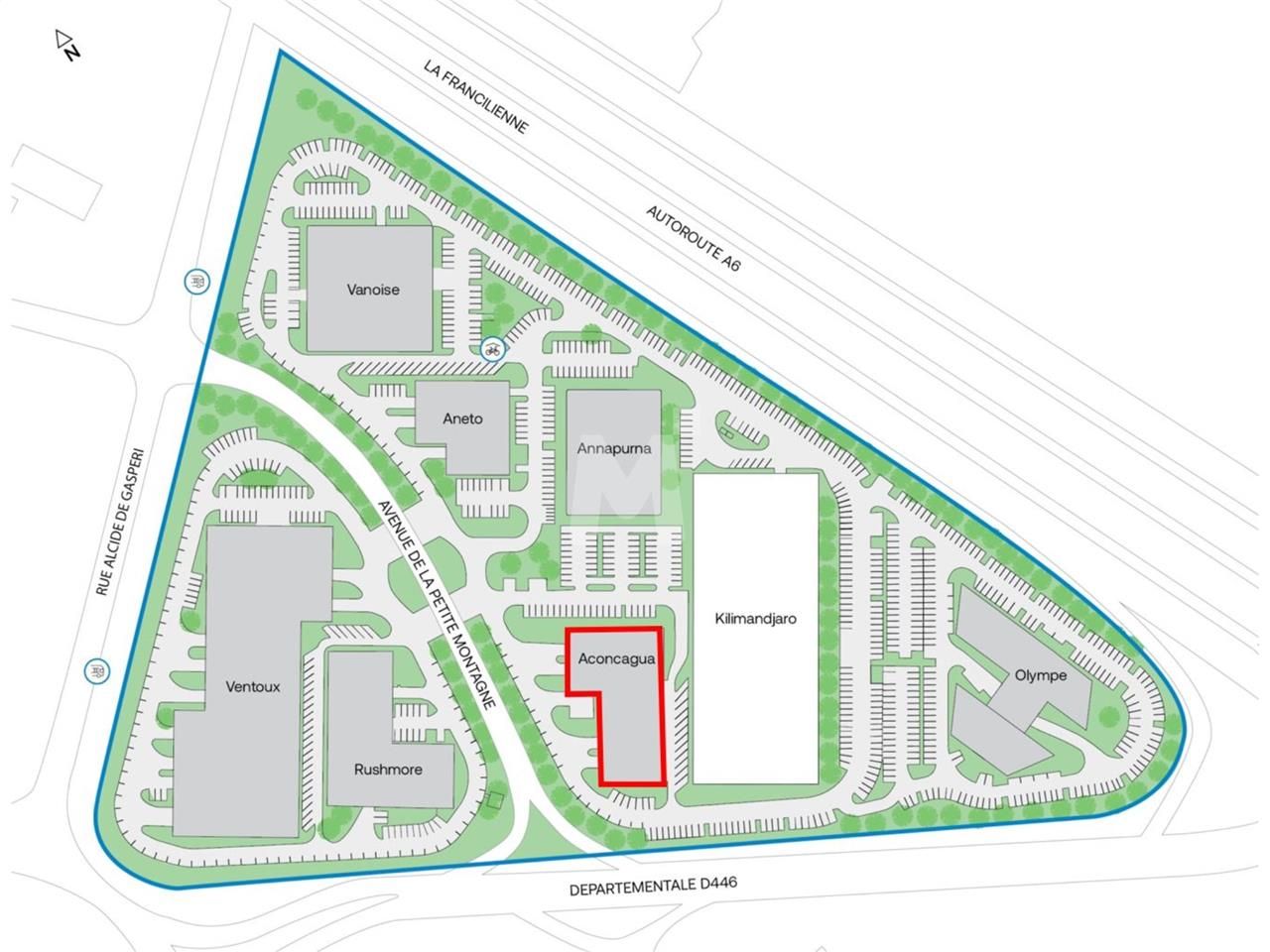 Location entrepots 1527 m² divisibles à partir de 678 m²