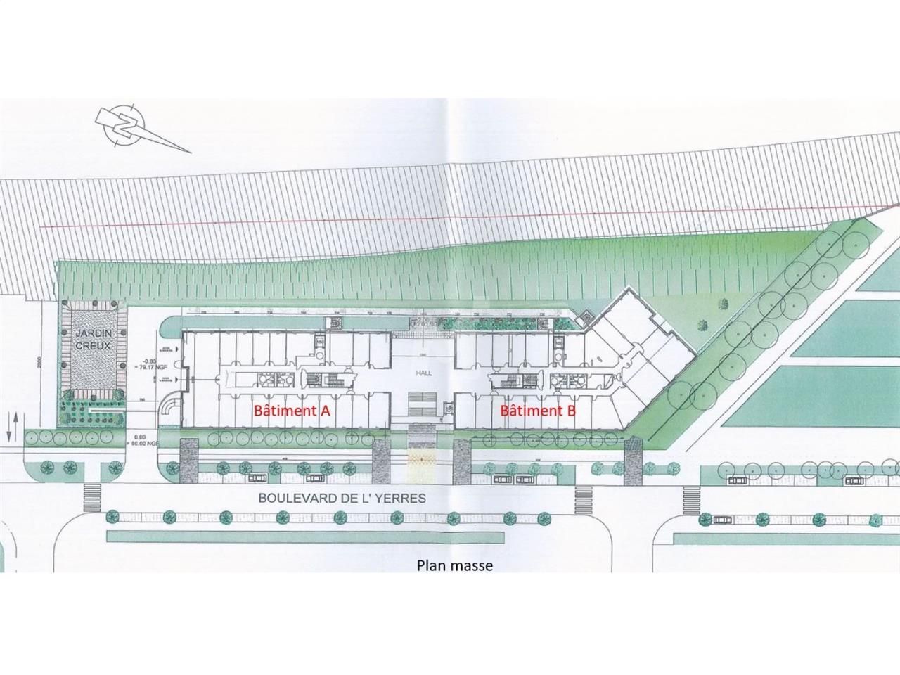 Location bureaux 357 m² divisibles à partir de 24 m²