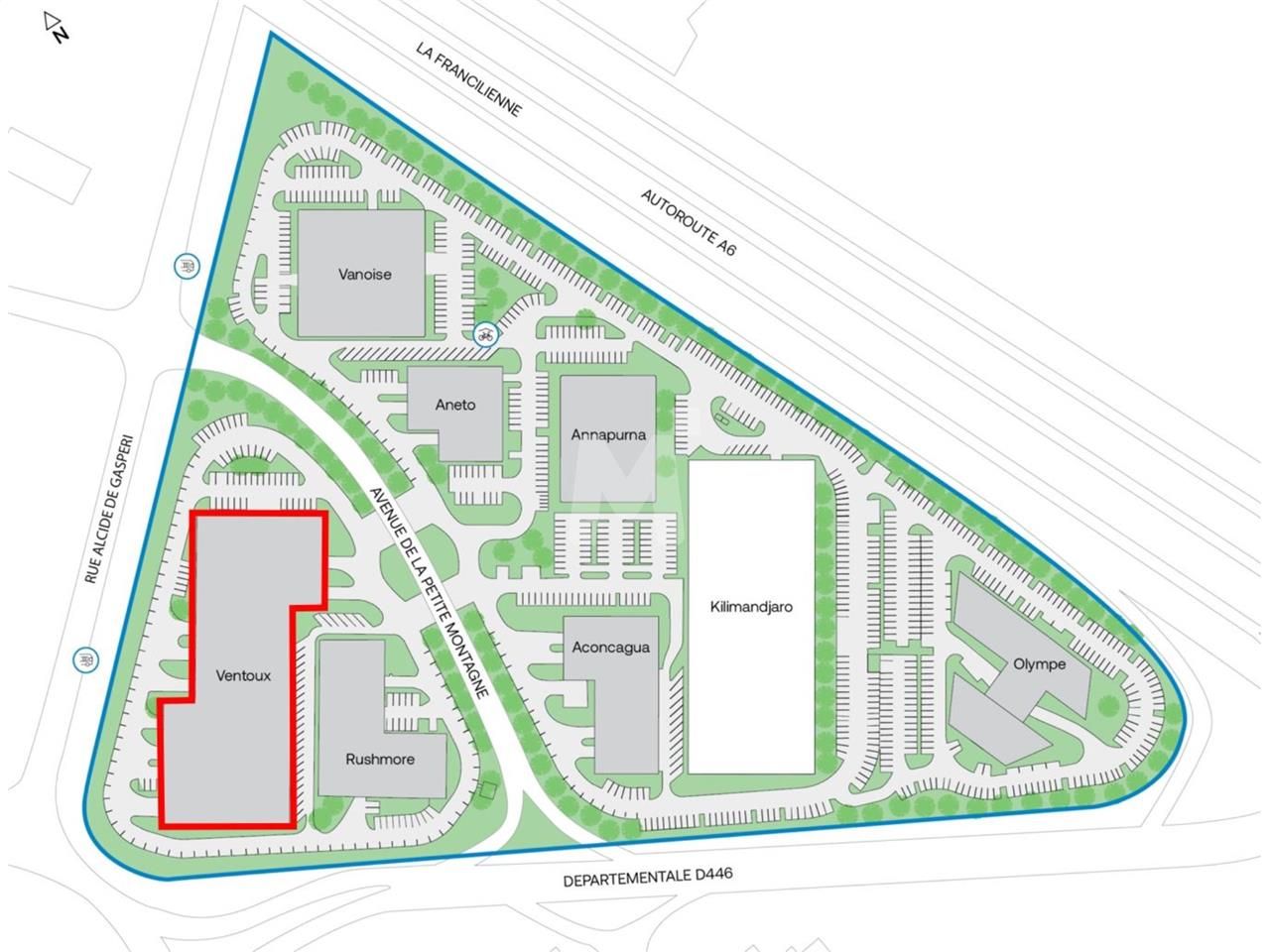 Location entrepots 2938 m² divisibles à partir de 788 m²