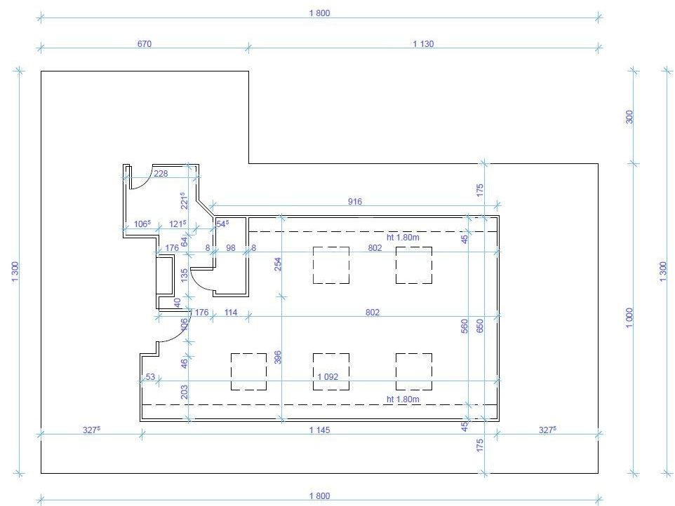 Location bureaux 76 m² non divisibles