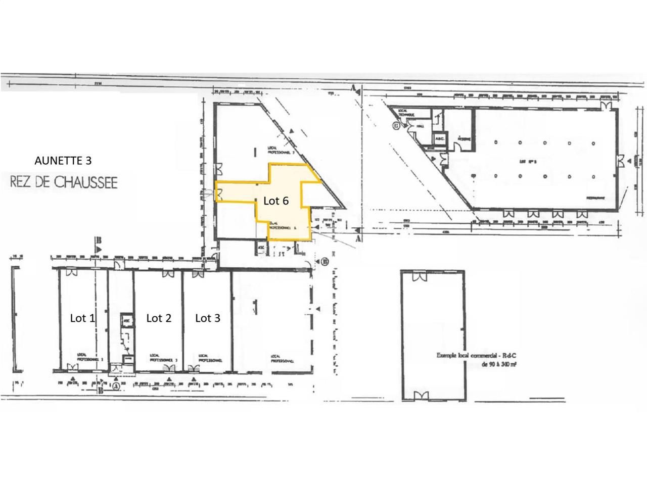Vente bureaux 908 m² divisibles à partir de 36 m²