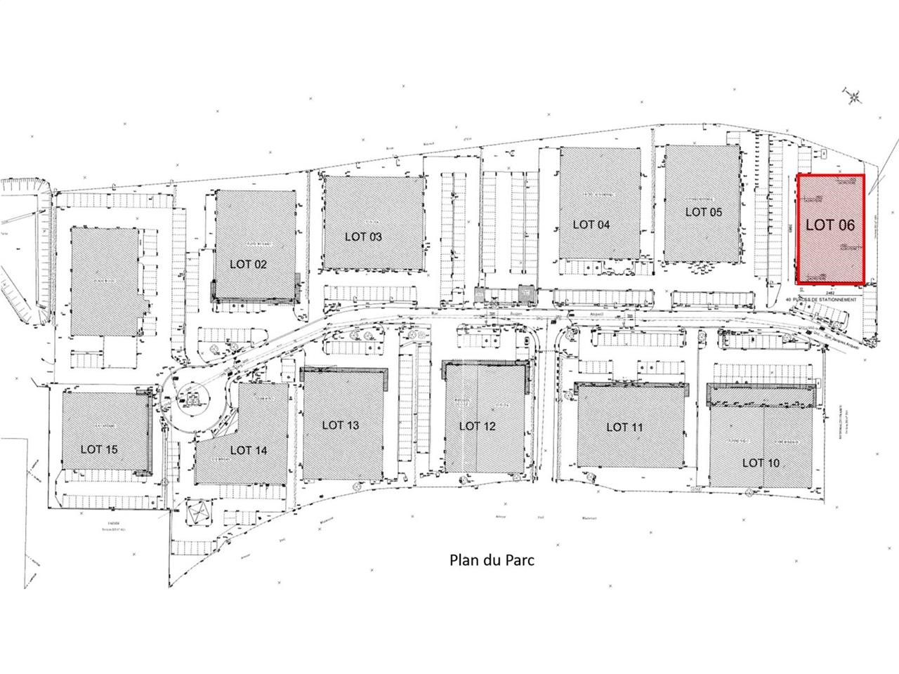 Location locaux commerciaux 988 m² non divisibles