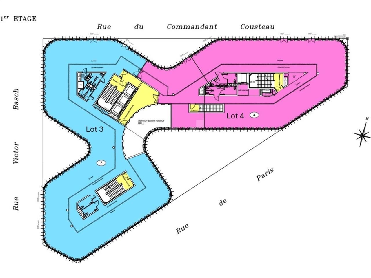 Location bureaux 4189 m² divisibles à partir de 311 m²