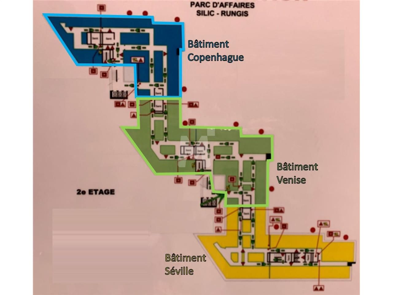 Location bureaux 10168 m² divisibles à partir de 160 m²