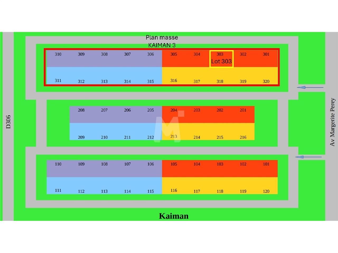 Vente entrepots 290 m² non divisibles