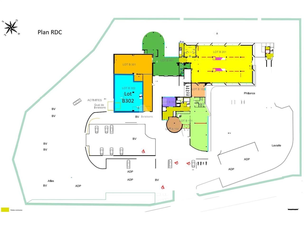 Location entrepots 273 m² non divisibles