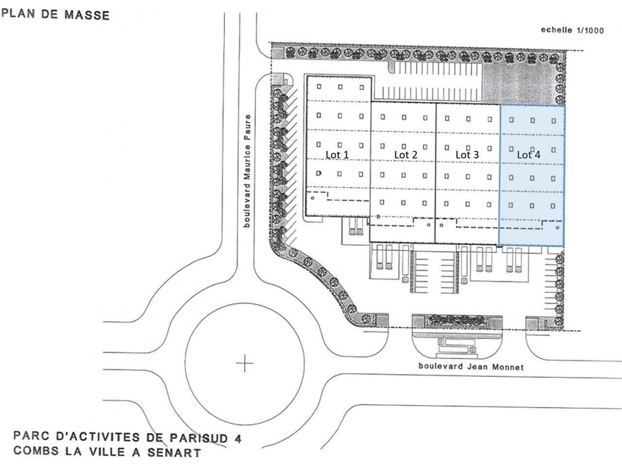Location entrepots 1835 m² non divisibles
