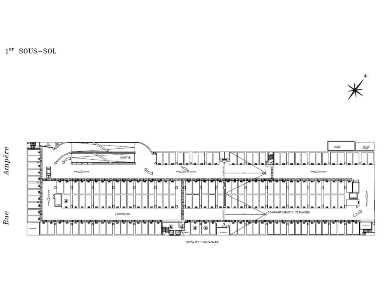 Location bureaux 1647 m² non divisibles