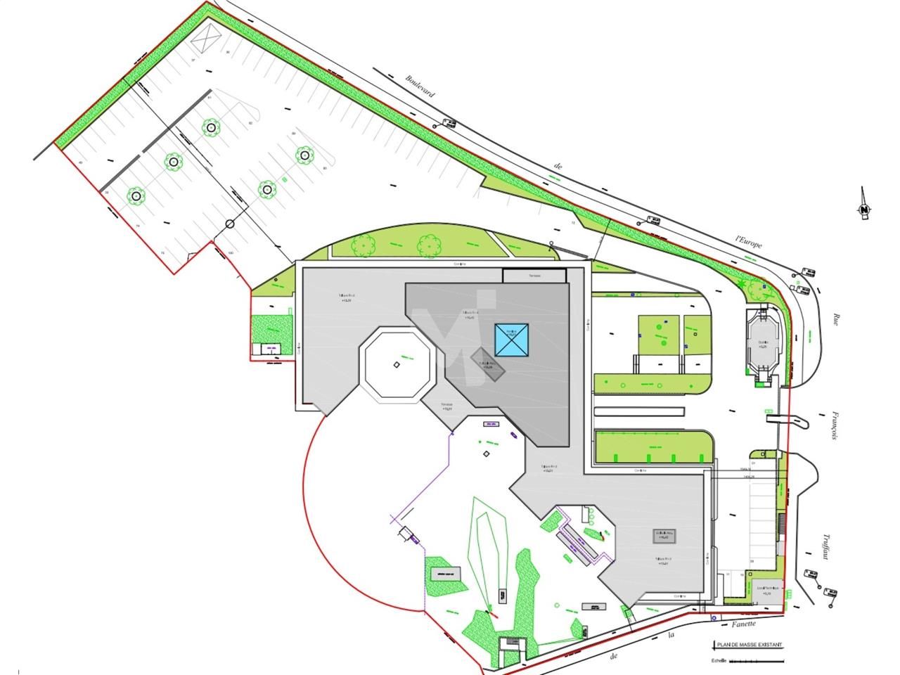 Location bureaux 6253 m² divisibles à partir de 606 m²